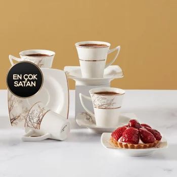Karaca Jesen set od 6 šoljica za kafu 85ml