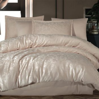 Posteljina Payava Cream elegantna pamučna-satenska 200x220
