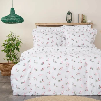 Silvie 100% pamuk dupli set  crvena